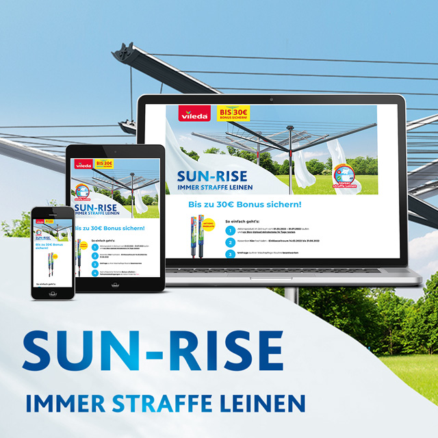 Vileda Sun-Rise Kampagne