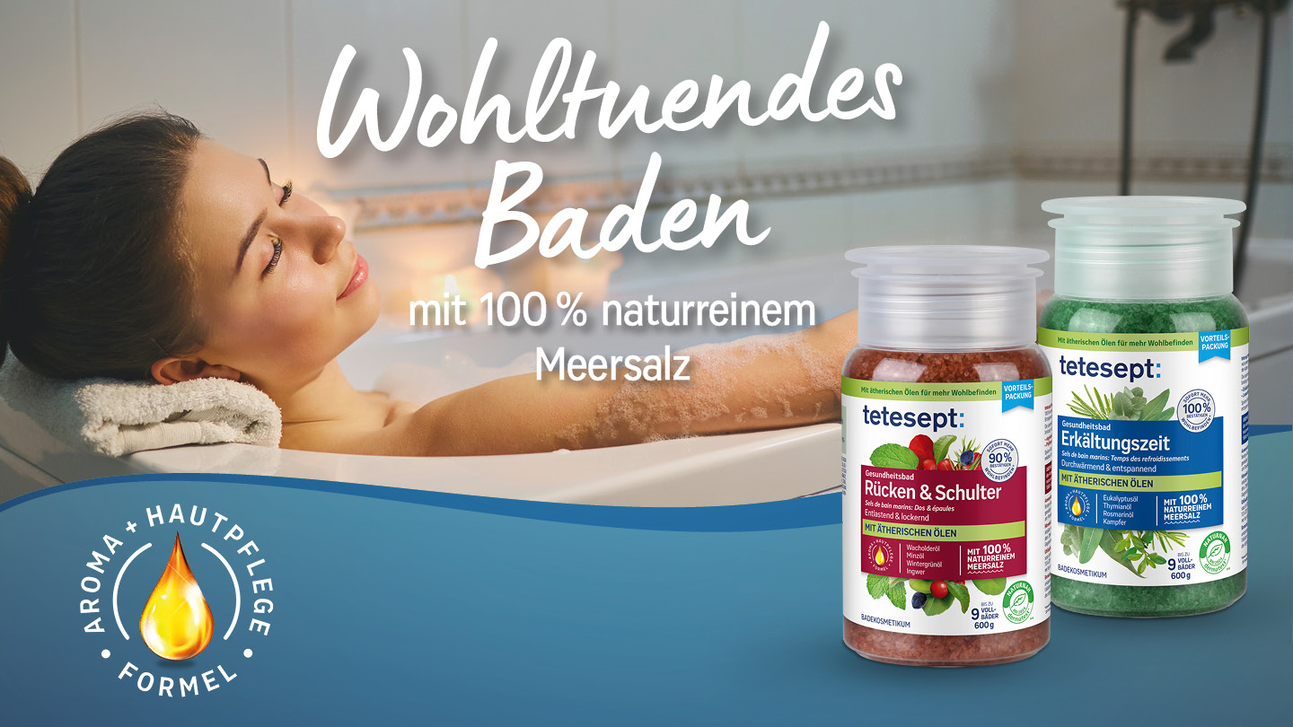 tetesept Baden Kampagne