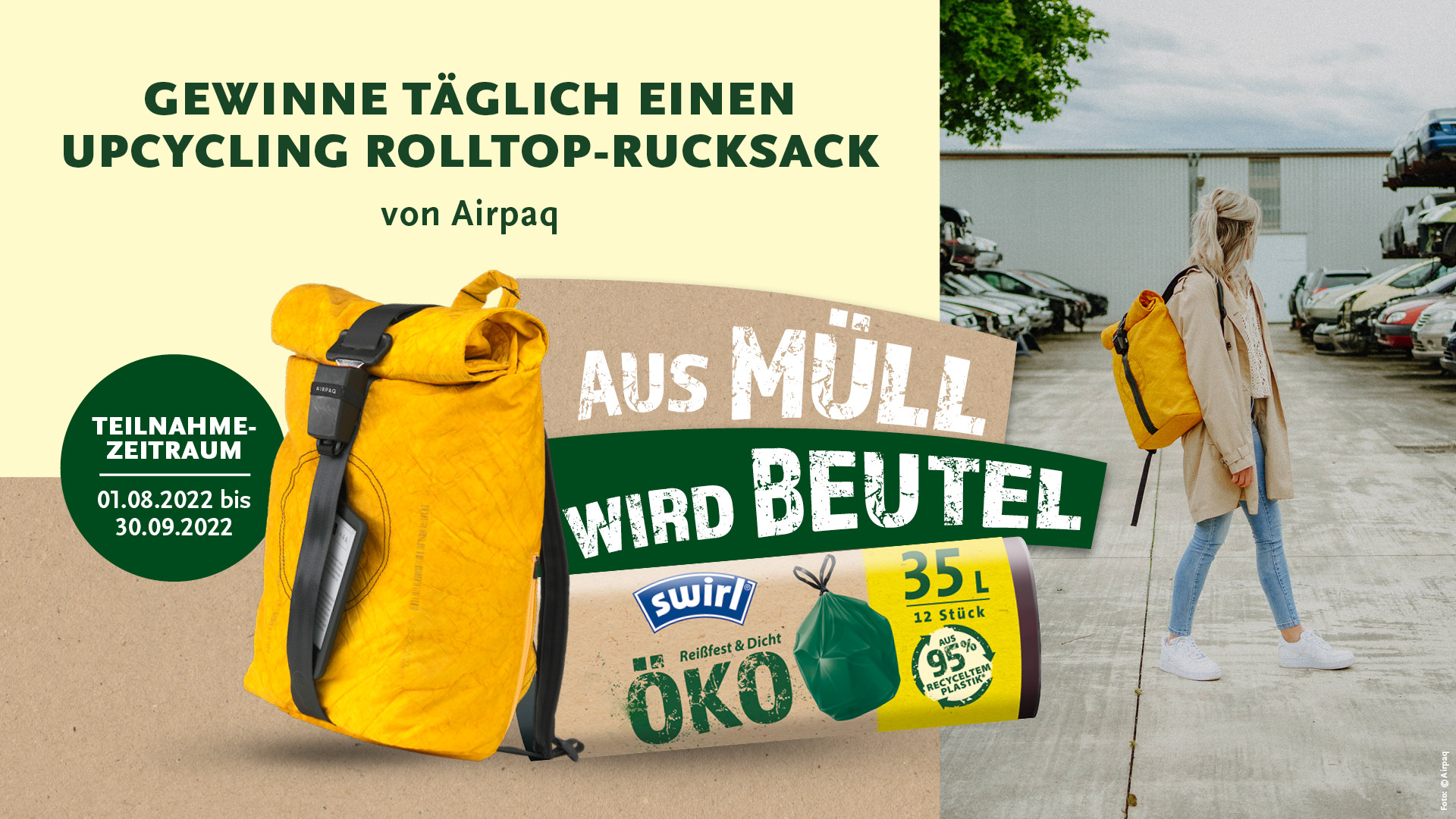 Swirl Öko-Mülltüten Promo 2022